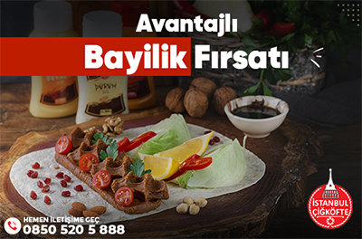 İstanbul Çiğköfte Franchise Fırsatı