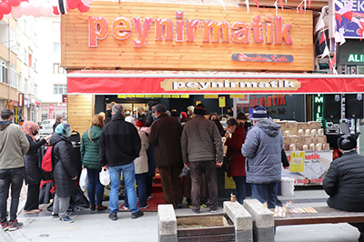 Peynirmatik Franchise ile Büyüyor