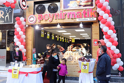 Peynirmatik Franchise ile Büyüyor