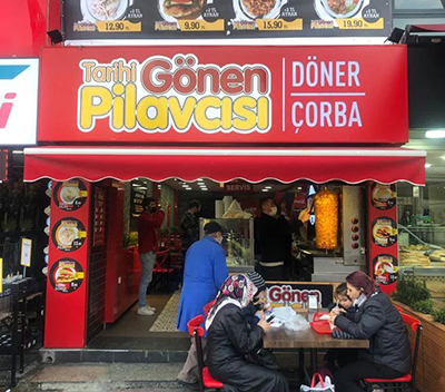 Tarihi Gönen Pilavcısı