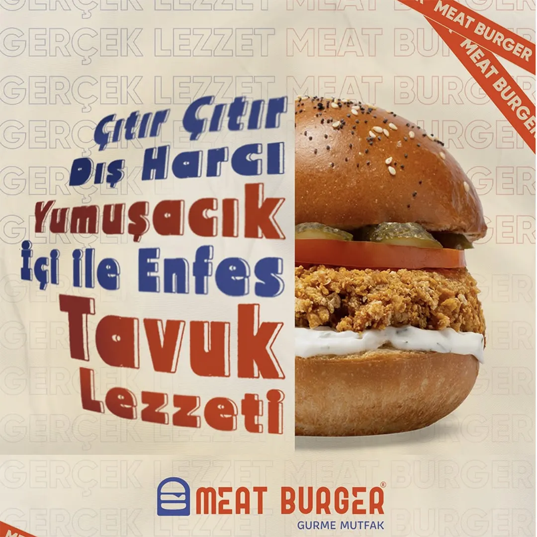 Meat Burger Gurme Mutfak
