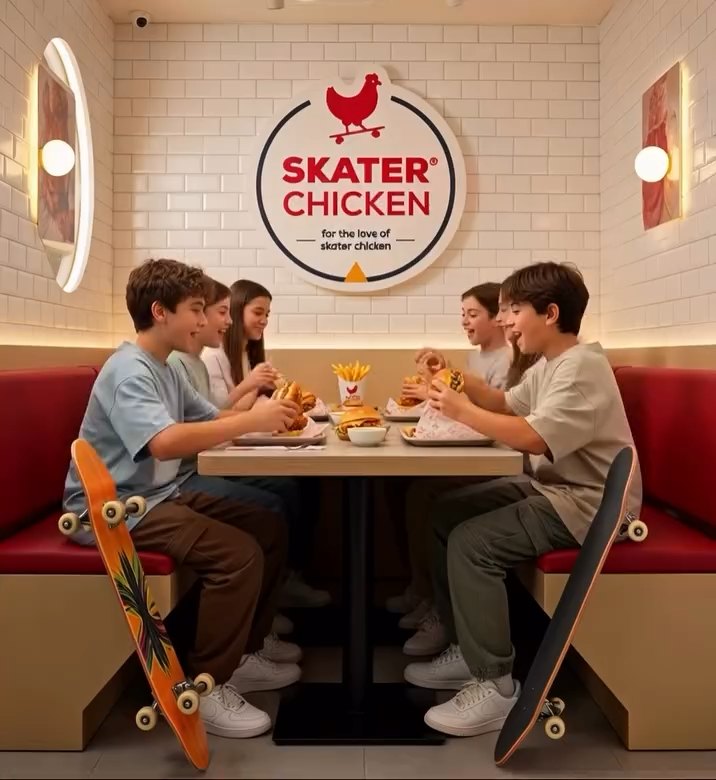 Skater Chicken