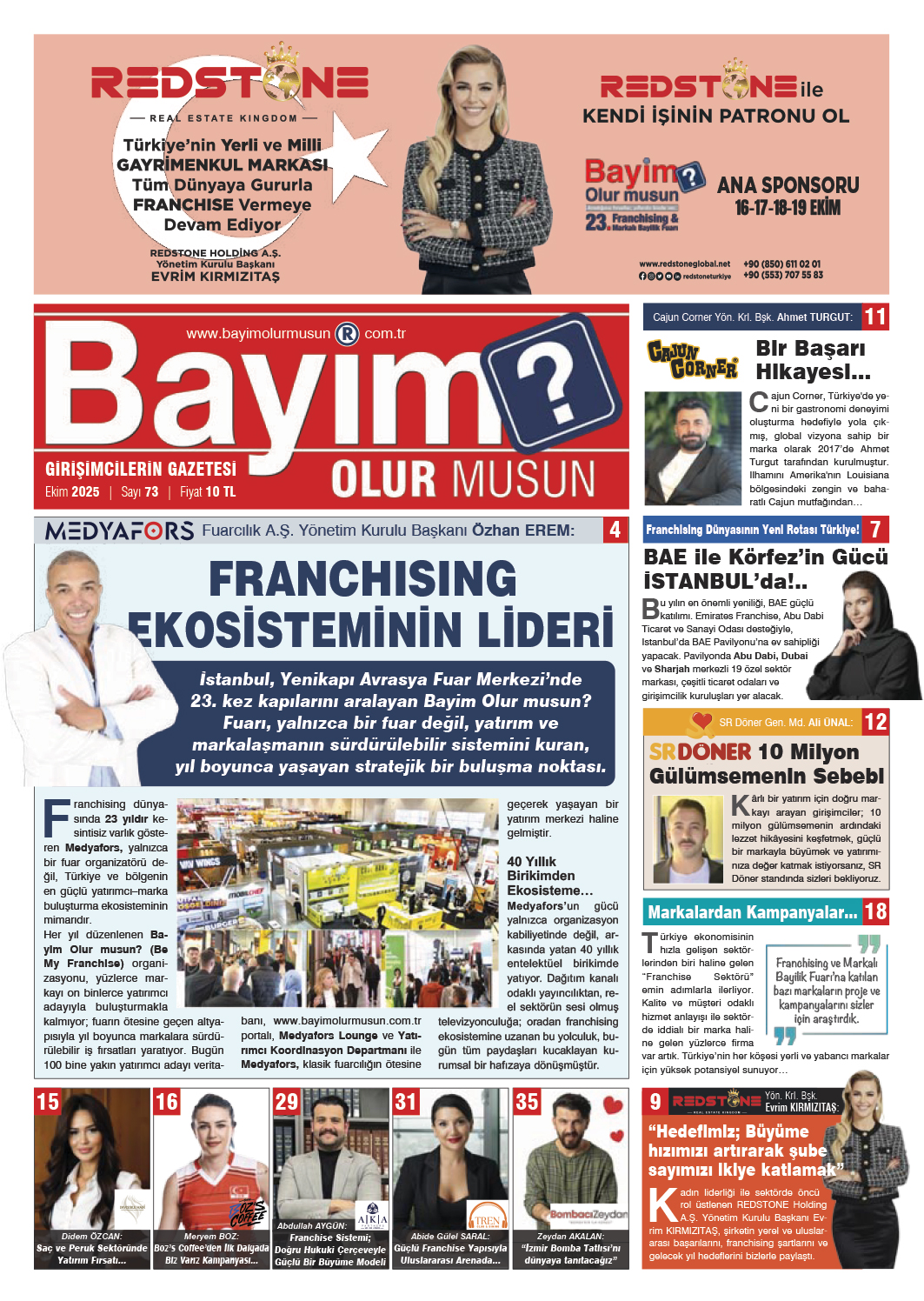 73. Sayımız Yayında! - Sayfa 1