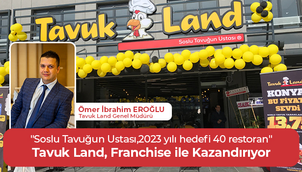 Tavuk Land, Franchise ile Kazandırıyor - "2023 yılı hedefi 40 restoran"