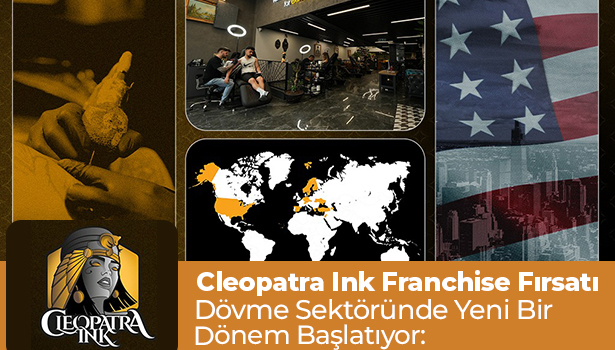 Cleopatra Ink Franchise Fırsatı, Dövme Sektöründe Yeni Bir Dönem Başlatıyor