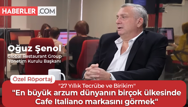 En büyük arzum dünyanın birçok ülkesinde Cafe Italiano markasını görmek - 27 Yıllık Tecrübe ve Birikim