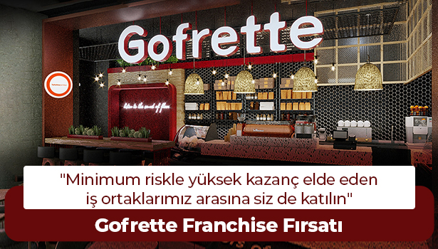 Gofrette Franchise Fırsatı - "Minimum riskle yüksek kazanç elde eden iş ortaklarımız arasına siz de katılın"