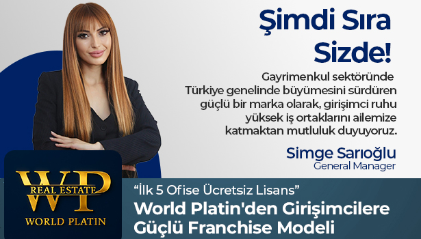 World Platin'den Girişimcilere Güçlü Franchise Modeli - "İlk 5 Ofise Ücretsiz Lisans"