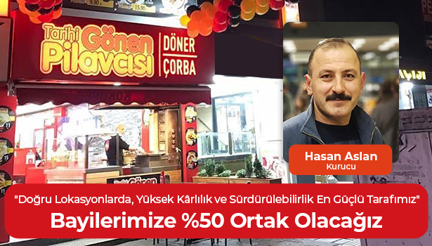 Tarihi Gönen Pilavcısı; Bayilerimize %50 Ortak Olacağız - "Doğru Lokasyonlarda, Yüksek Kârlılık ve Sürdürülebilirlik En Güçlü Tarafımız"