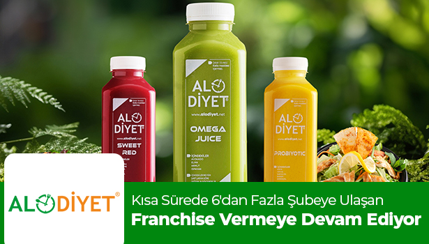 Alo Diyet Franchise Vermeye Devam Ediyor - "Kısa Sürede 6'dan Fazla Şubeye Ulaşan"