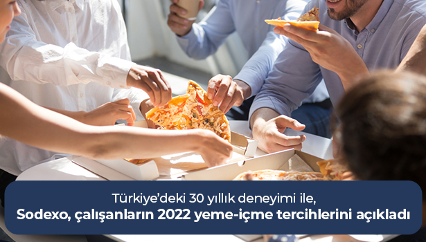 Sodexo, çalışanların 2022 yeme-içme tercihlerini açıkladı