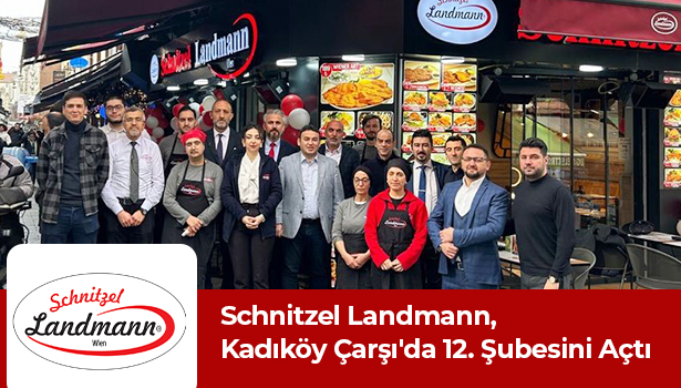 Schnitzel Landmann, Kadıköy Çarşı'da 12. Şubesini Açtı