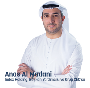 ndex Holding, Başkan Yardımcısı ve Grup CEO’su Anas Al Madani