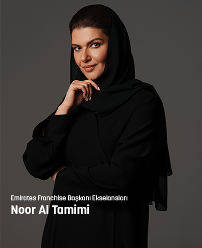 Emirates Franchise Başkanı Ekselansları Noor Al Tamimi