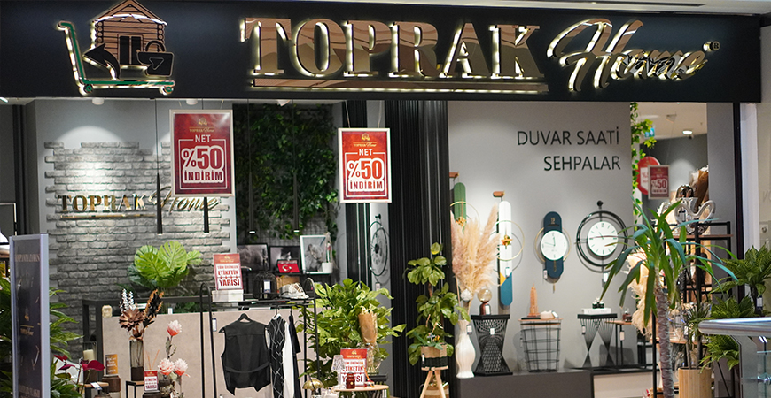Toprak Home franchise retail concept