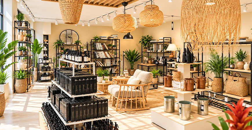 Toprak Home franchise store interior design