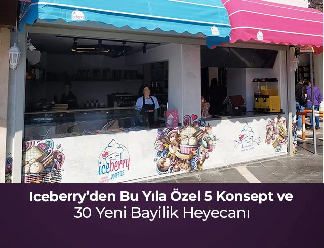 Iceberry’den Bu Yıla Özel 5 Konsept ve 30 Yeni Bayilik Heyecanı