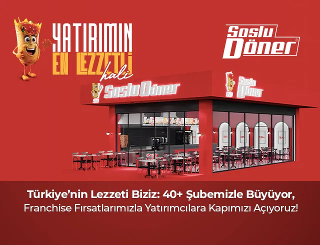 Türkiye’nin Lezzeti Biziz: 40+ Şubemizle Büyüyor, Franchise Fırsatlarımızla Yatırımcılara Kapımızı Açıyoruz!