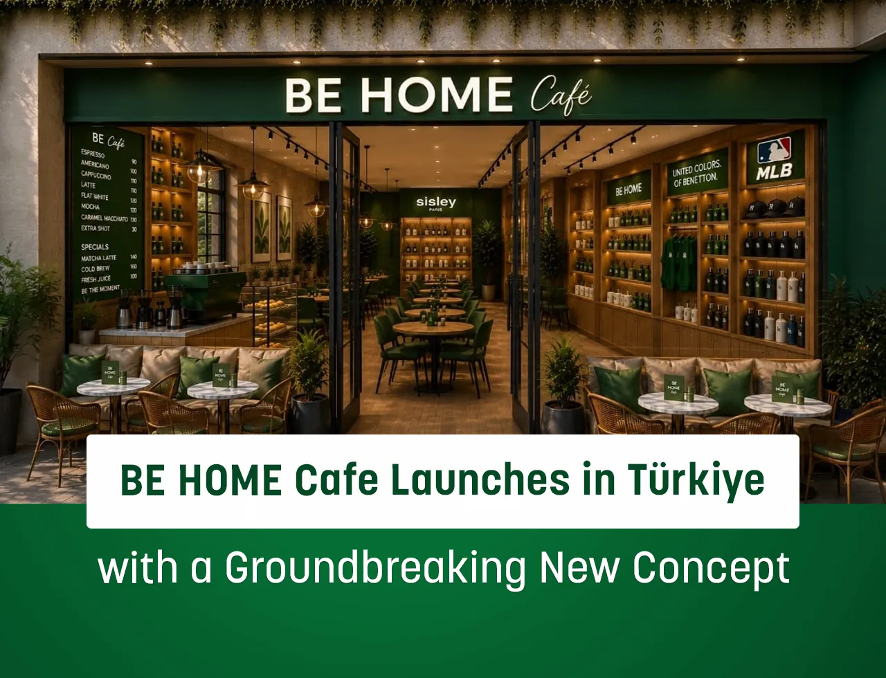 BE HOME Cafe Is Launching a Brand-New Concept in Turkey