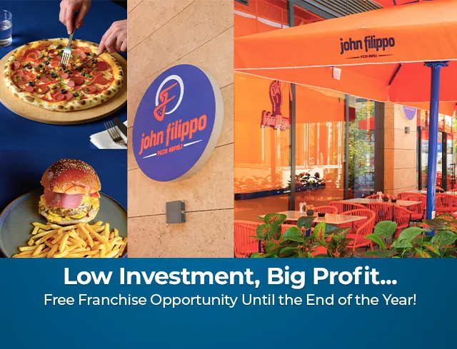 Small Investment, Big Profit; Free Franchise Opportunity from John Filippo until the End of the Year!