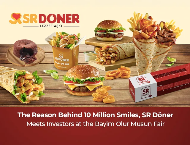 SR Döner, the Cause of 10 Million Smiles, Meets Investors at the Bayim Olur Musun Fair.